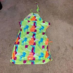 SHEIN curve size 2XL neon fluorescent yellow blue orange and purple